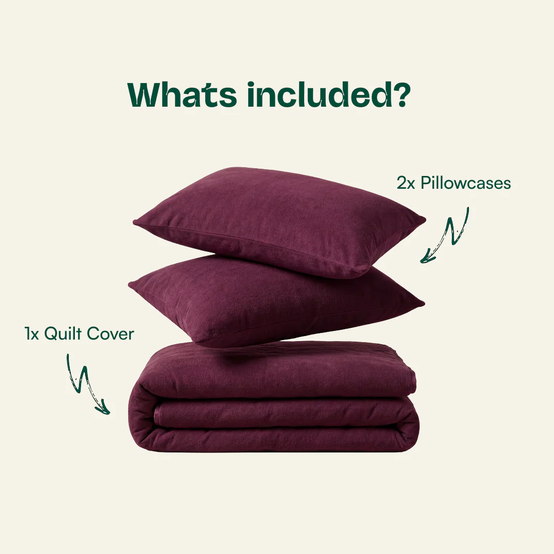 Flannelette Quilt Cover Set - Image 10