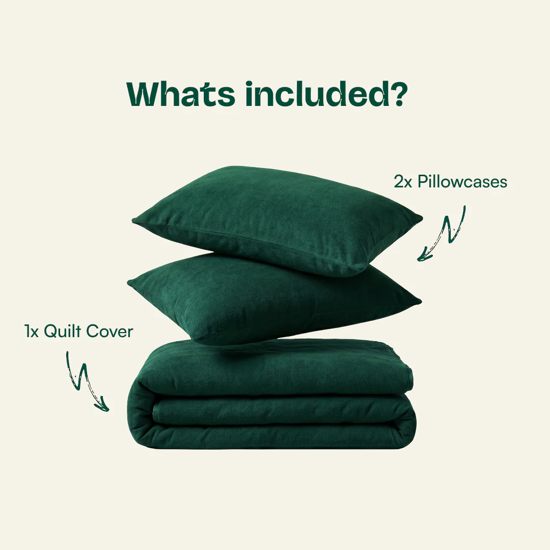Flannelette Quilt Cover Set - Image 17