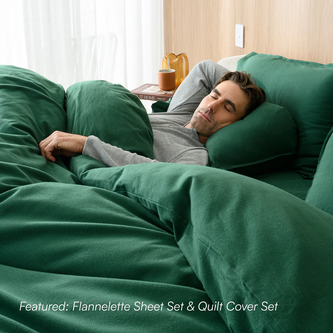 Flannelette Quilt Cover Set - Image 21