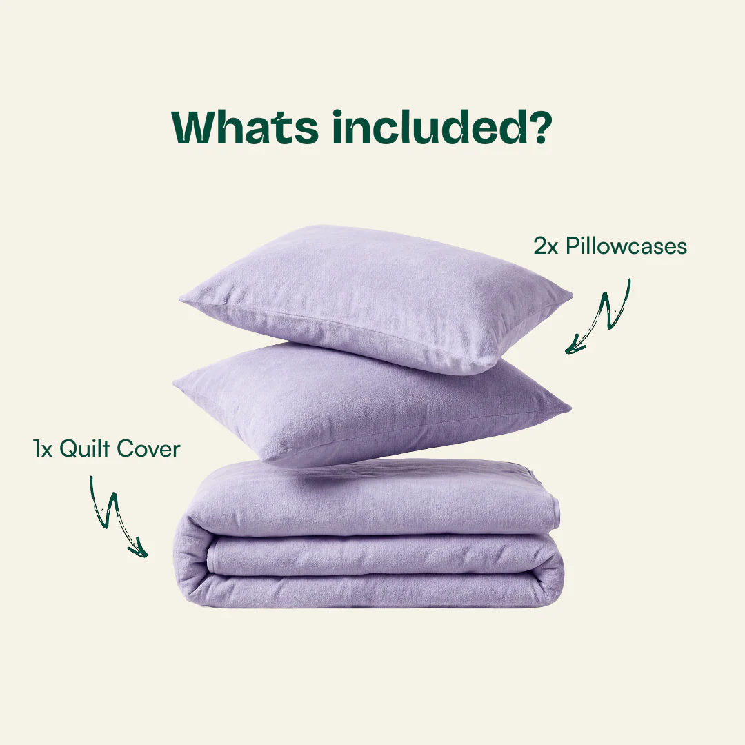 Flannelette Quilt Cover Set - Image 3