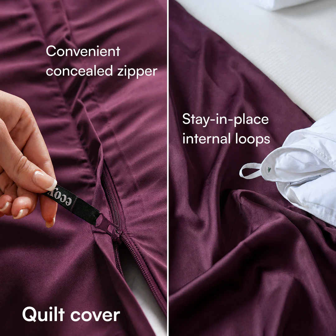 Cooling Bamboo Quilt Cover Set - Image 29