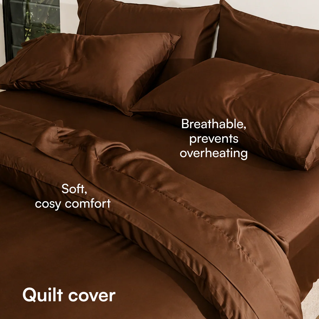 Cooling Bamboo Quilt Cover Set - Image 4