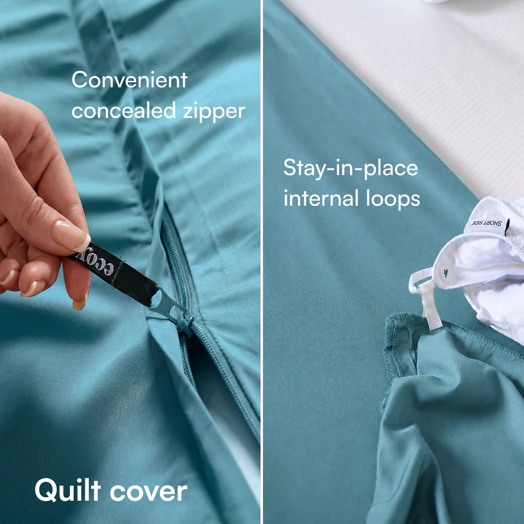 Cooling Bamboo Quilt Cover Set - Image 61