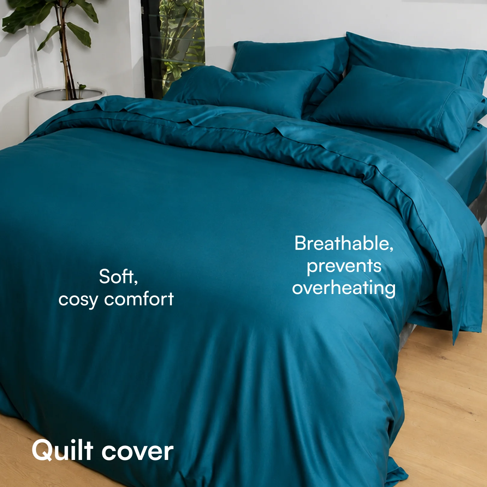 Cooling Bamboo Quilt Cover Set - Image 84